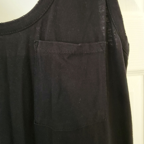 N: Philanthropy Sz S World Jumpsuit Drawstring Waist Distressed Joggers - Picture 8 of 14